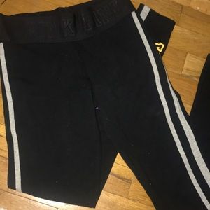 Pink victoria secret leggings